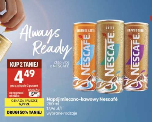 Napój mleczno-kawowy Nescafé