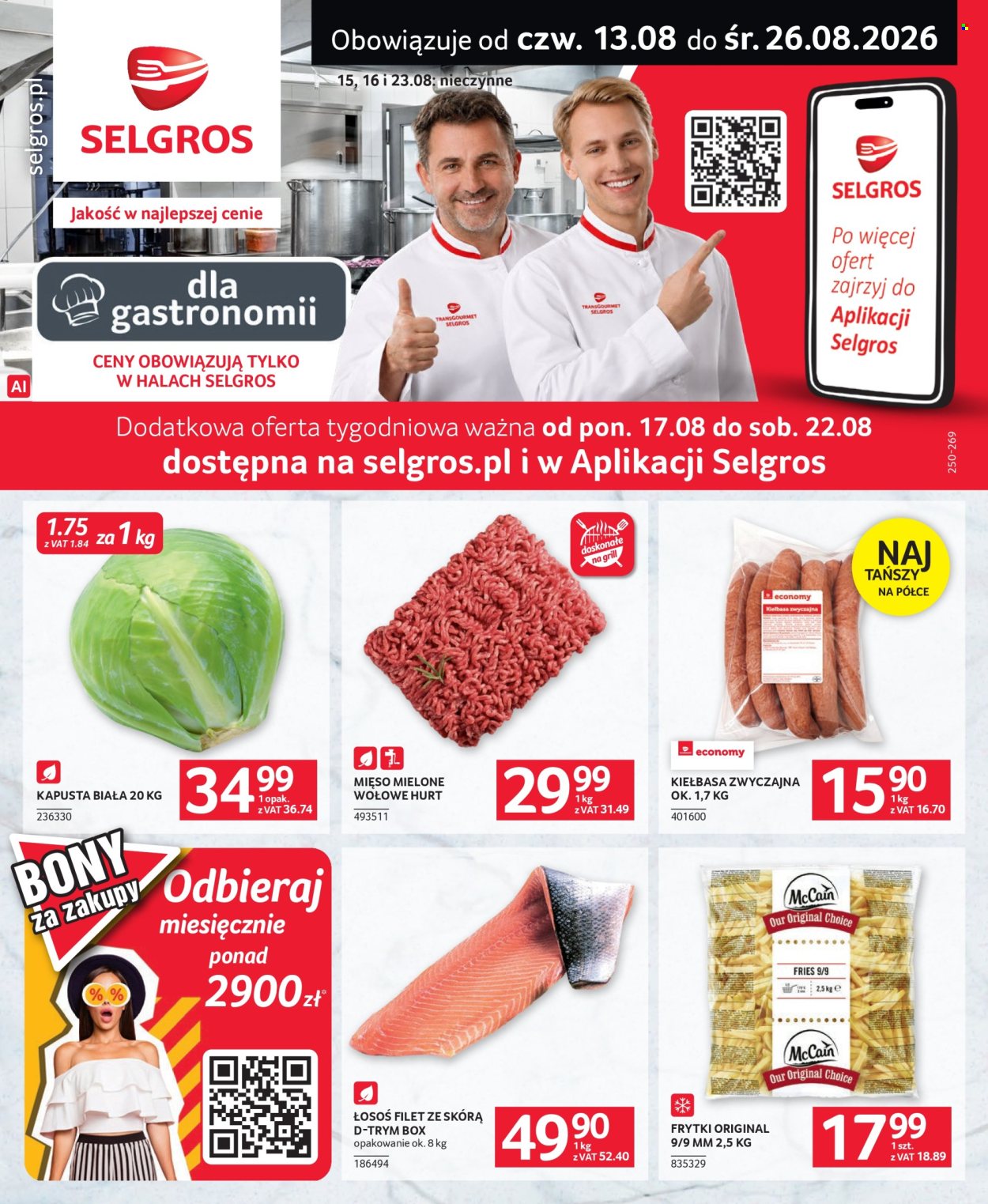 Gazetka Selgros - 13.08.2026 - 26.08.2026. Strona 1