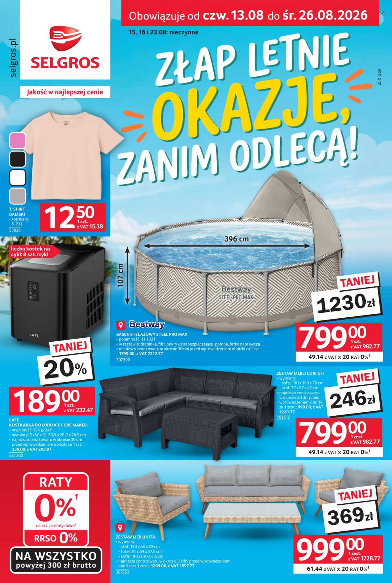 Gazetka Selgros - 13.08.2026 - 26.08.2026. Strona 1