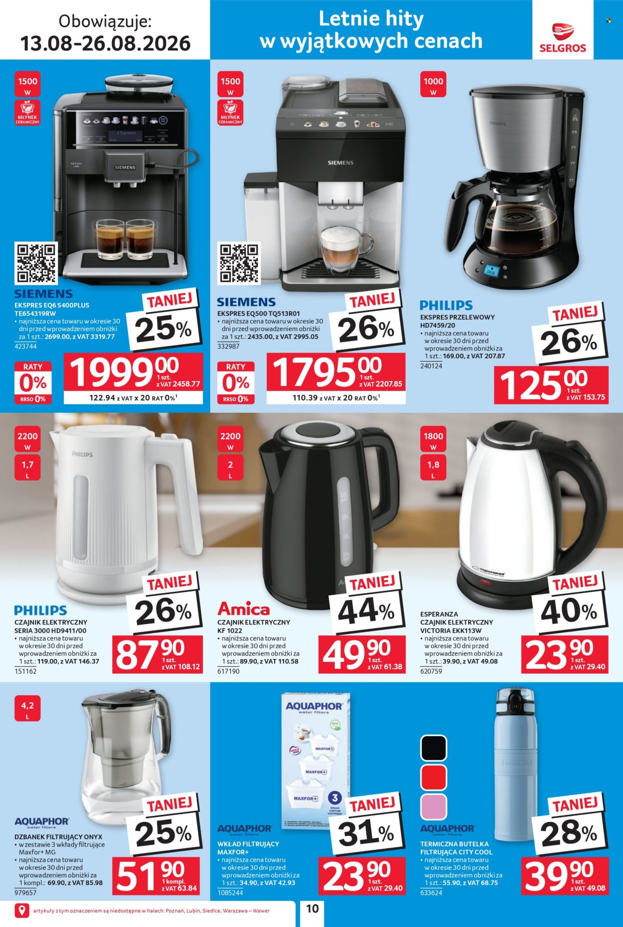 Gazetka Selgros - 13.08.2026 - 26.08.2026. Strona 10