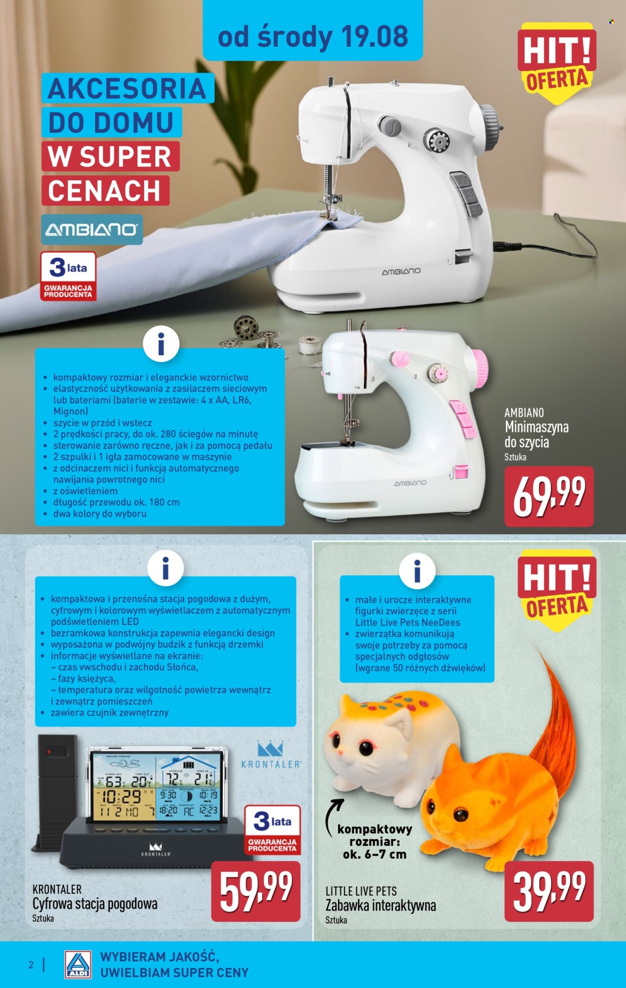 Gazetka ALDI - 19.08.2026 - 22.08.2026. Strona 2