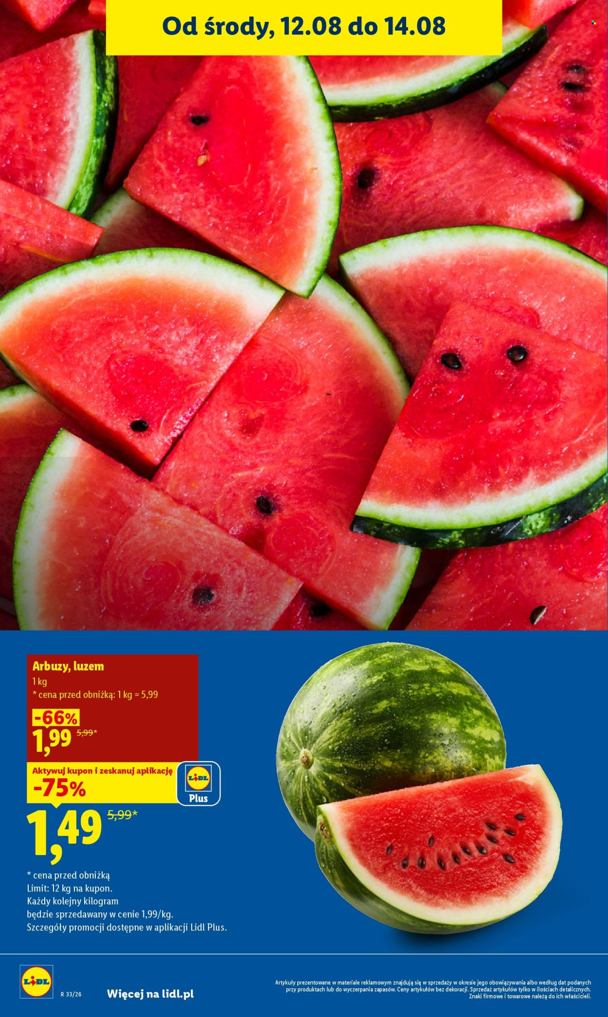 Leták Lidl - 12.8.2026 - 14.8.2026. Strana 20