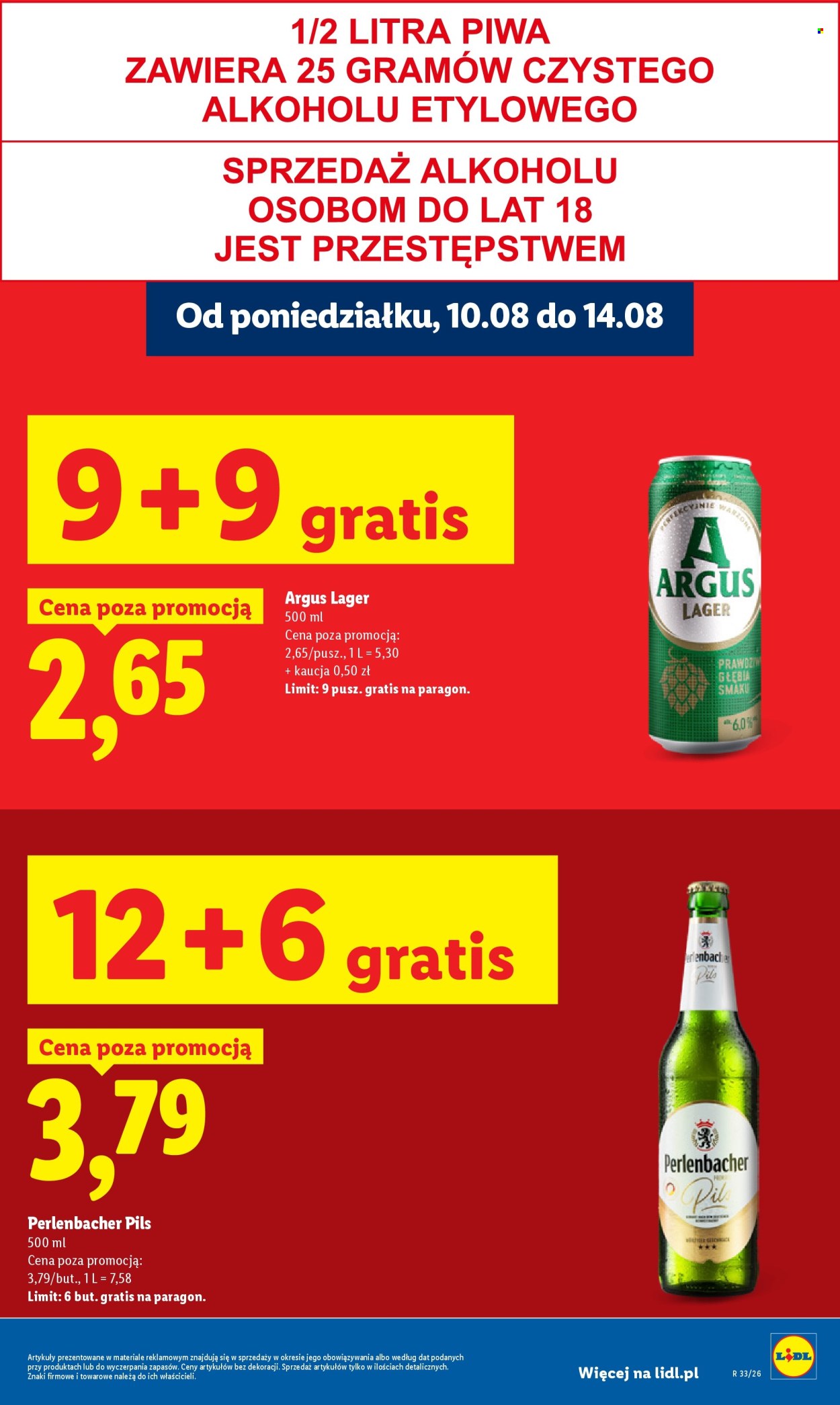 Leták Lidl - 12.8.2026 - 14.8.2026. Strana 25