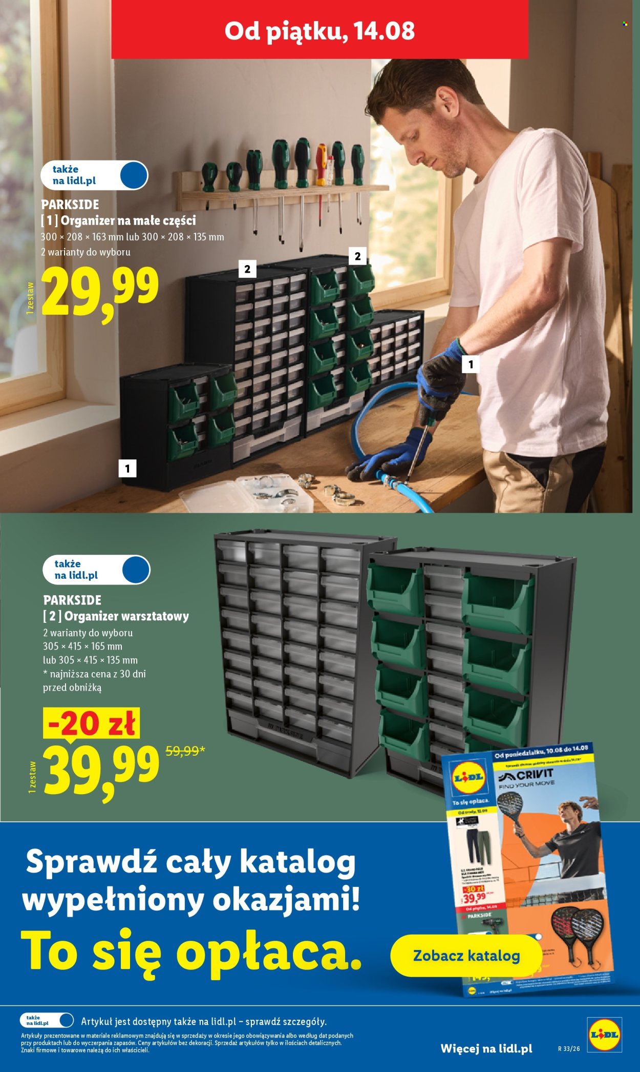 Leták Lidl - 12.8.2026 - 14.8.2026. Strana 43
