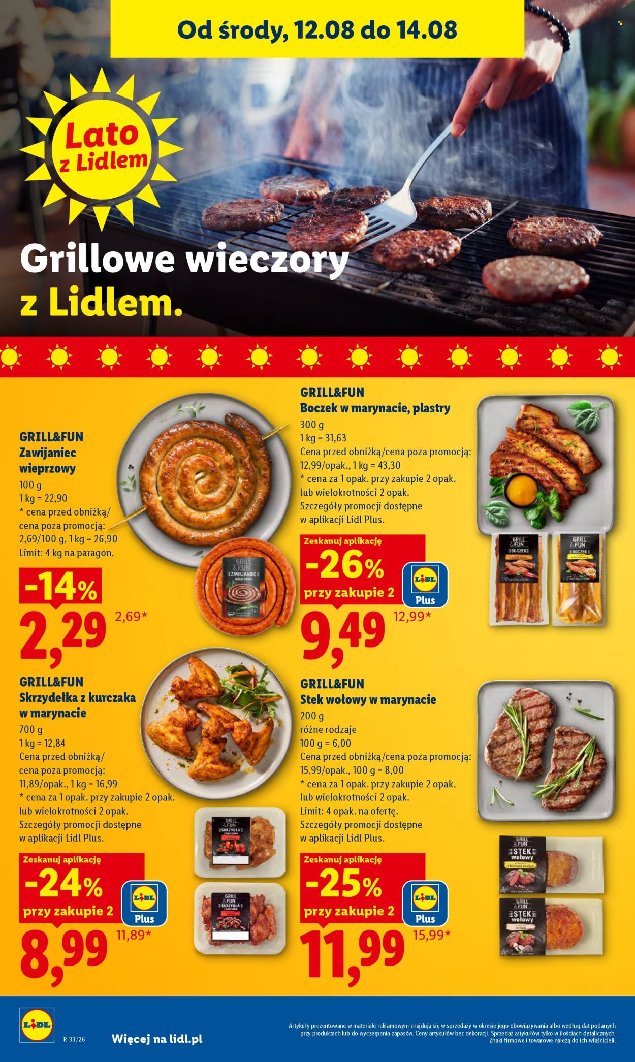Leták Lidl - 12.8.2026 - 14.8.2026. Strana 50