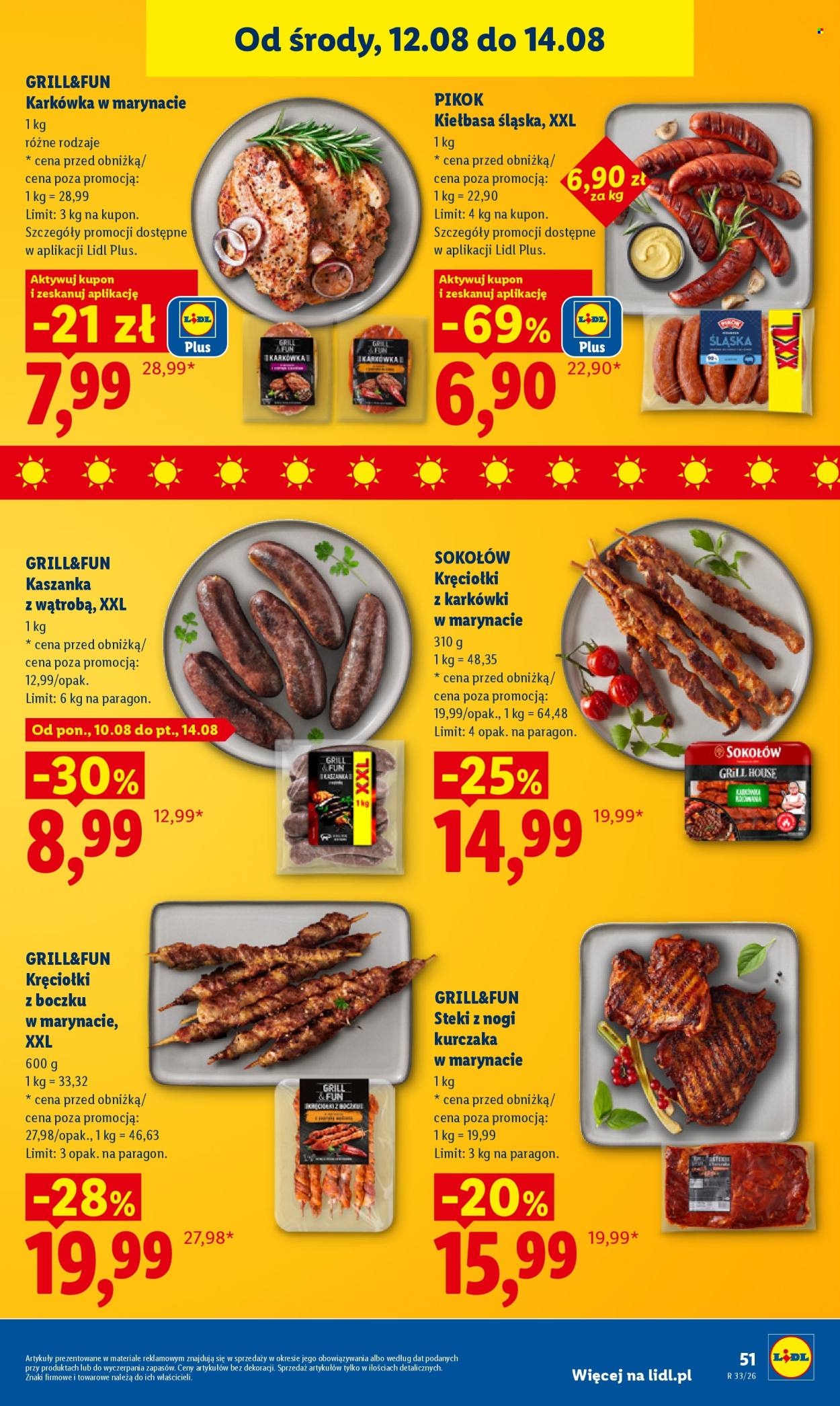 Leták Lidl - 12.8.2026 - 14.8.2026. Strana 51