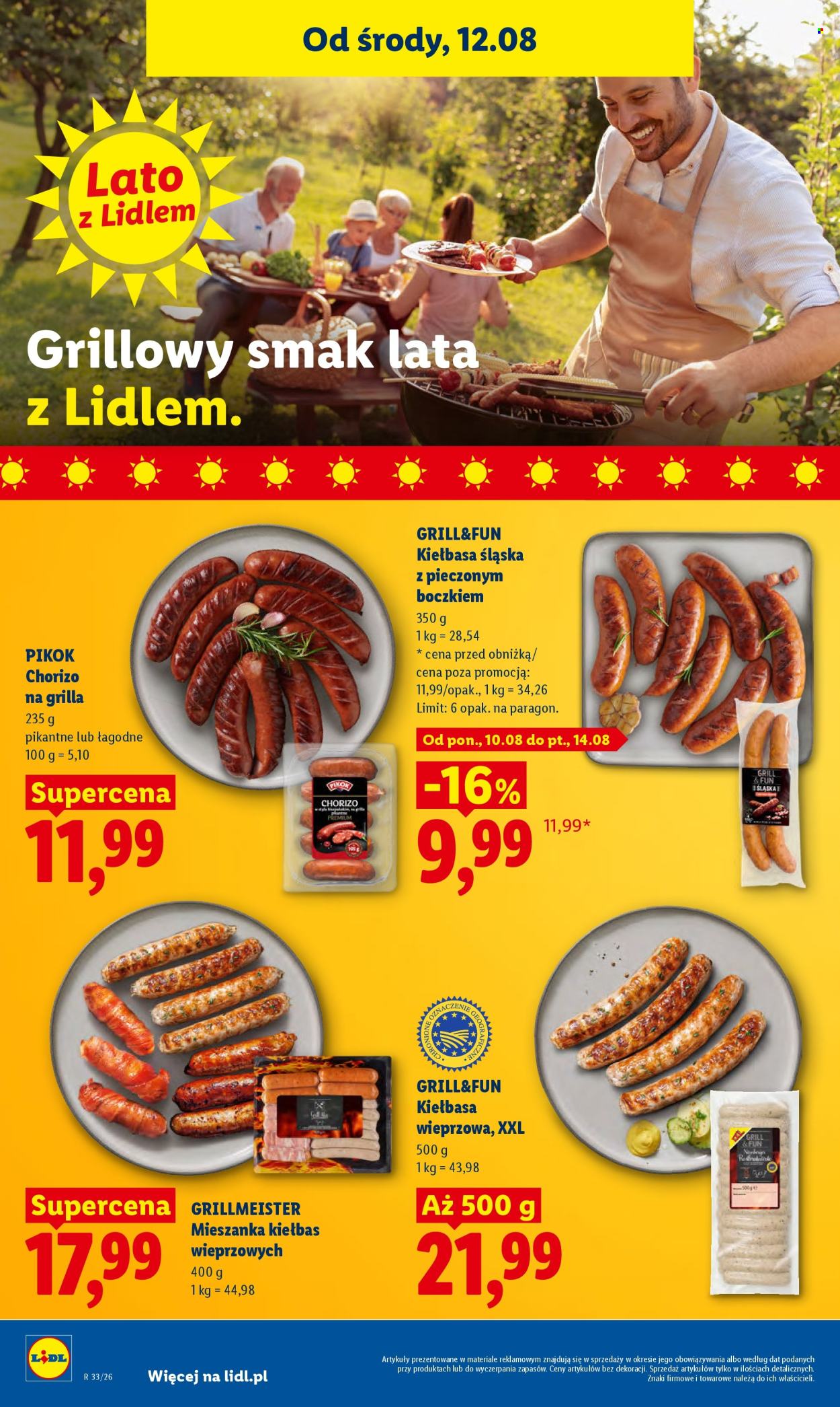 Leták Lidl - 12.8.2026 - 14.8.2026. Strana 52
