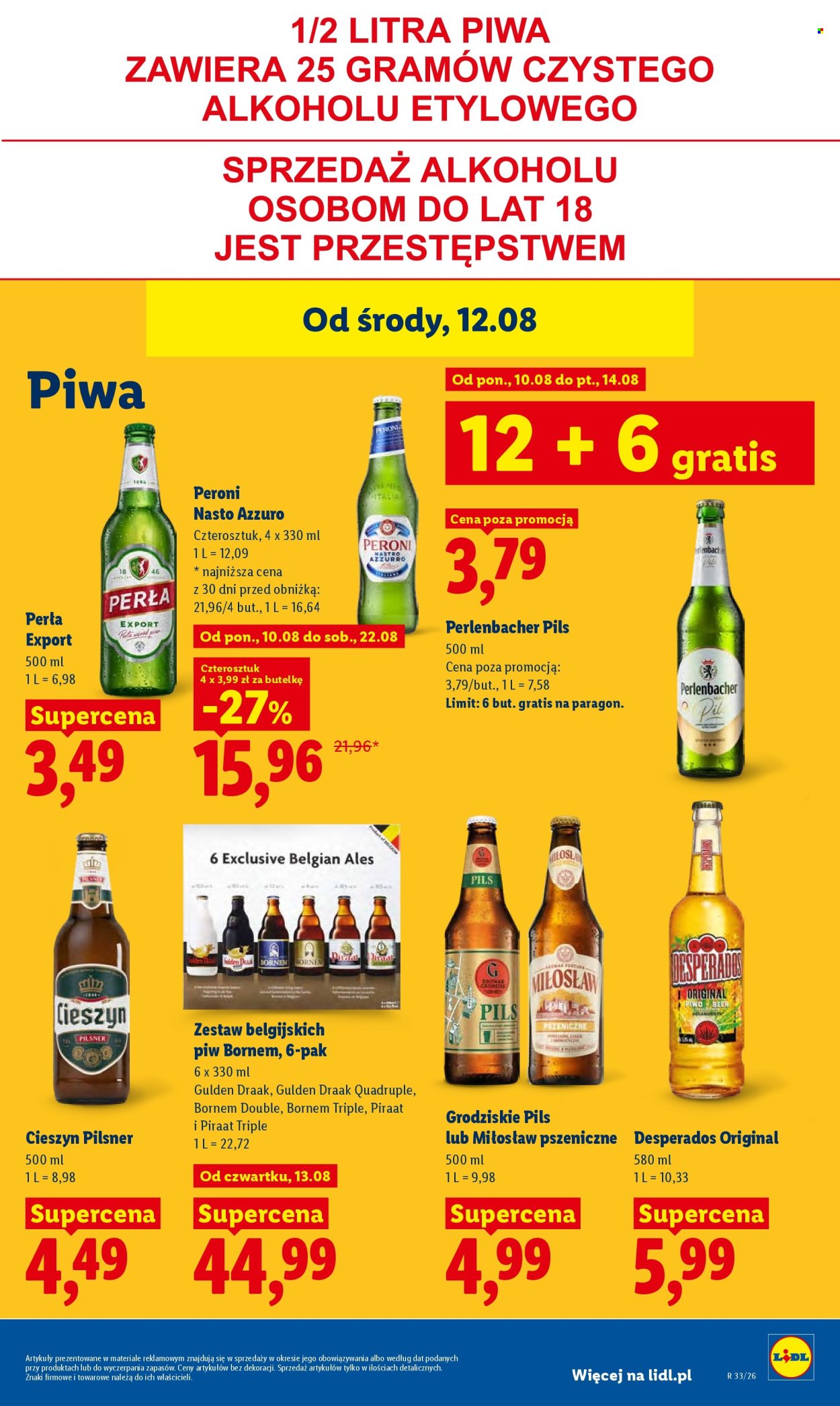 Leták Lidl - 12.8.2026 - 14.8.2026. Strana 73