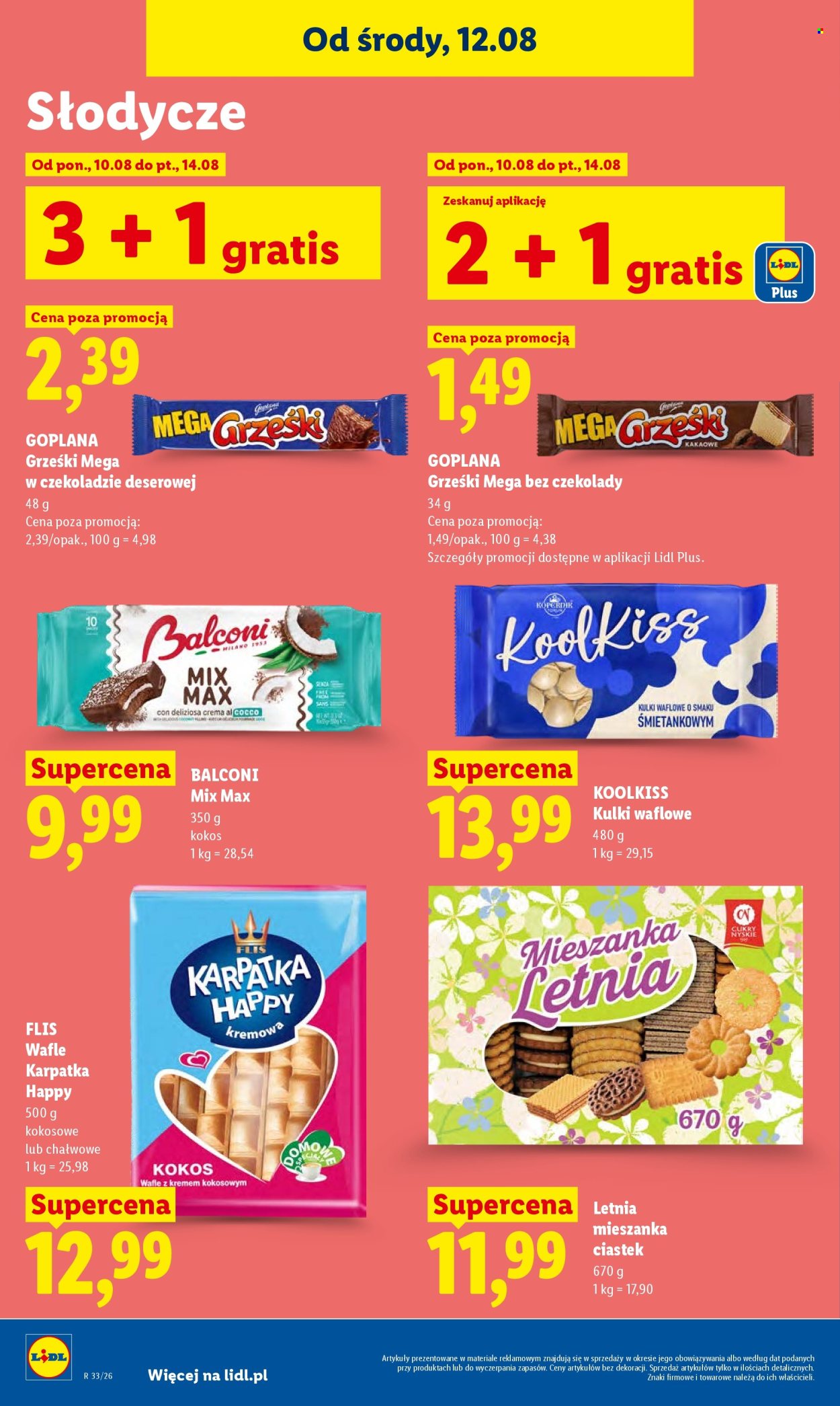 Leták Lidl - 12.8.2026 - 14.8.2026. Strana 82