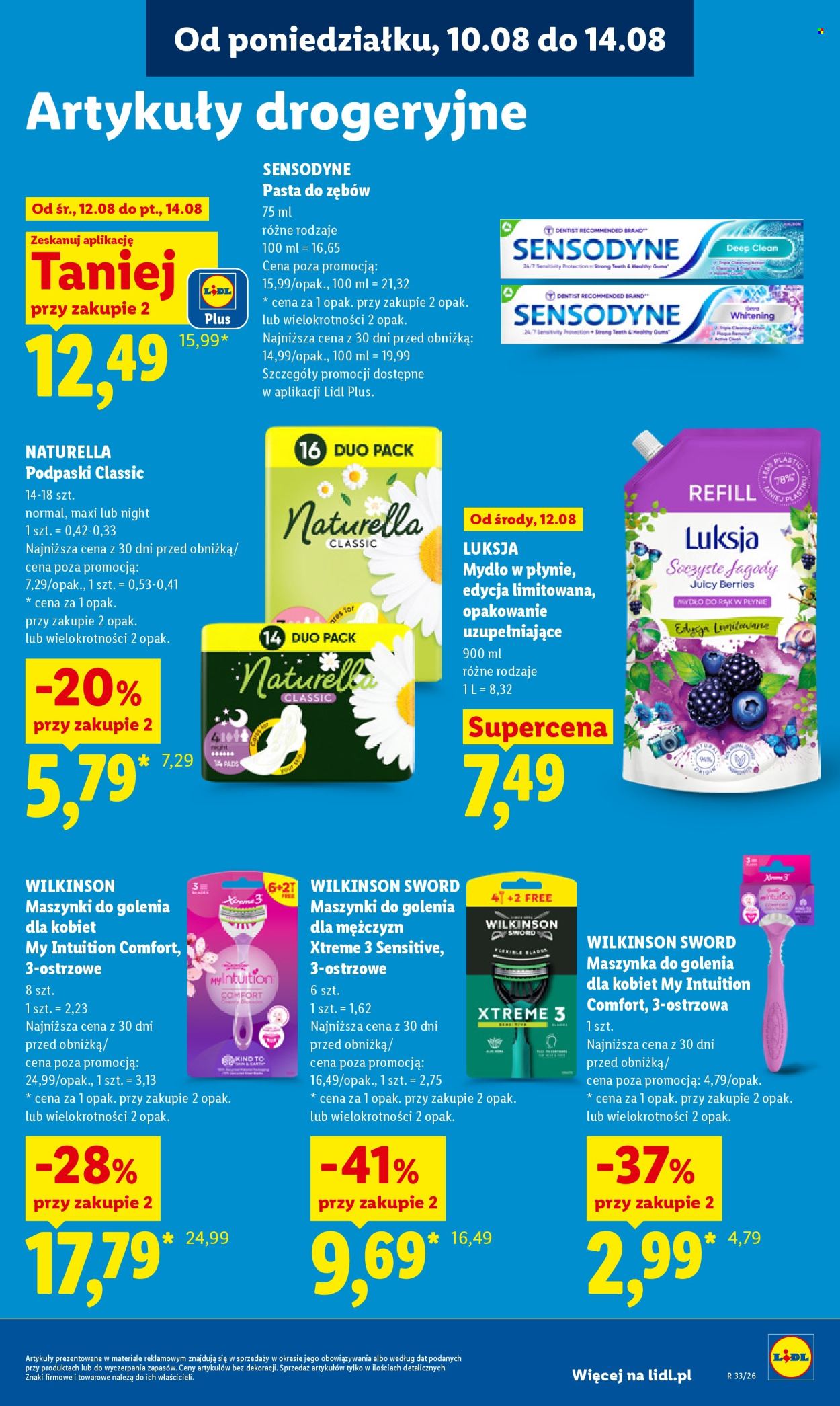 Leták Lidl - 12.8.2026 - 14.8.2026. Strana 89