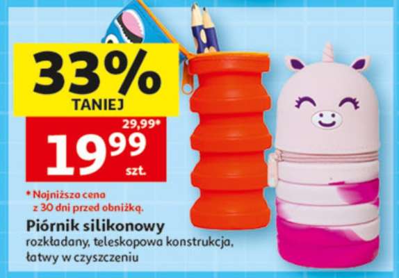 Piórnik silikonowy