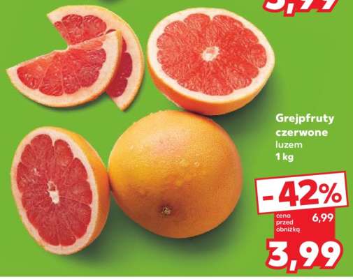 Grejpfruty czerwone, luzem 1 kg