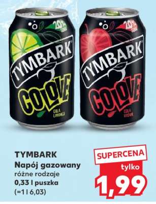 TYMBARK Napój gazowany*