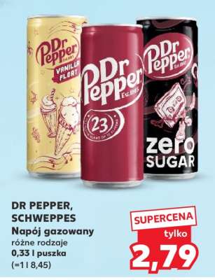 DR PEPPER, SCHWEPPES