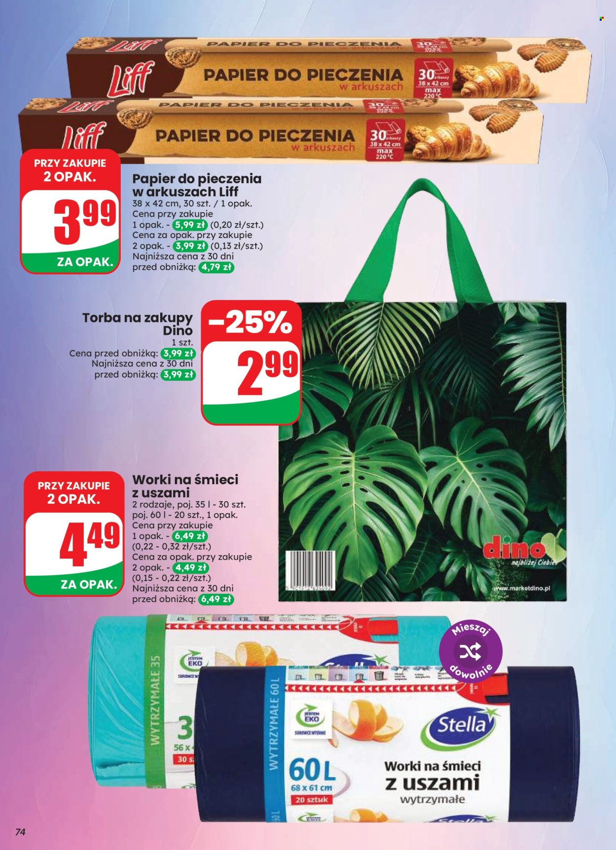 Gazetka Dino - 12.08.2026 - 18.08.2026. Strona 74