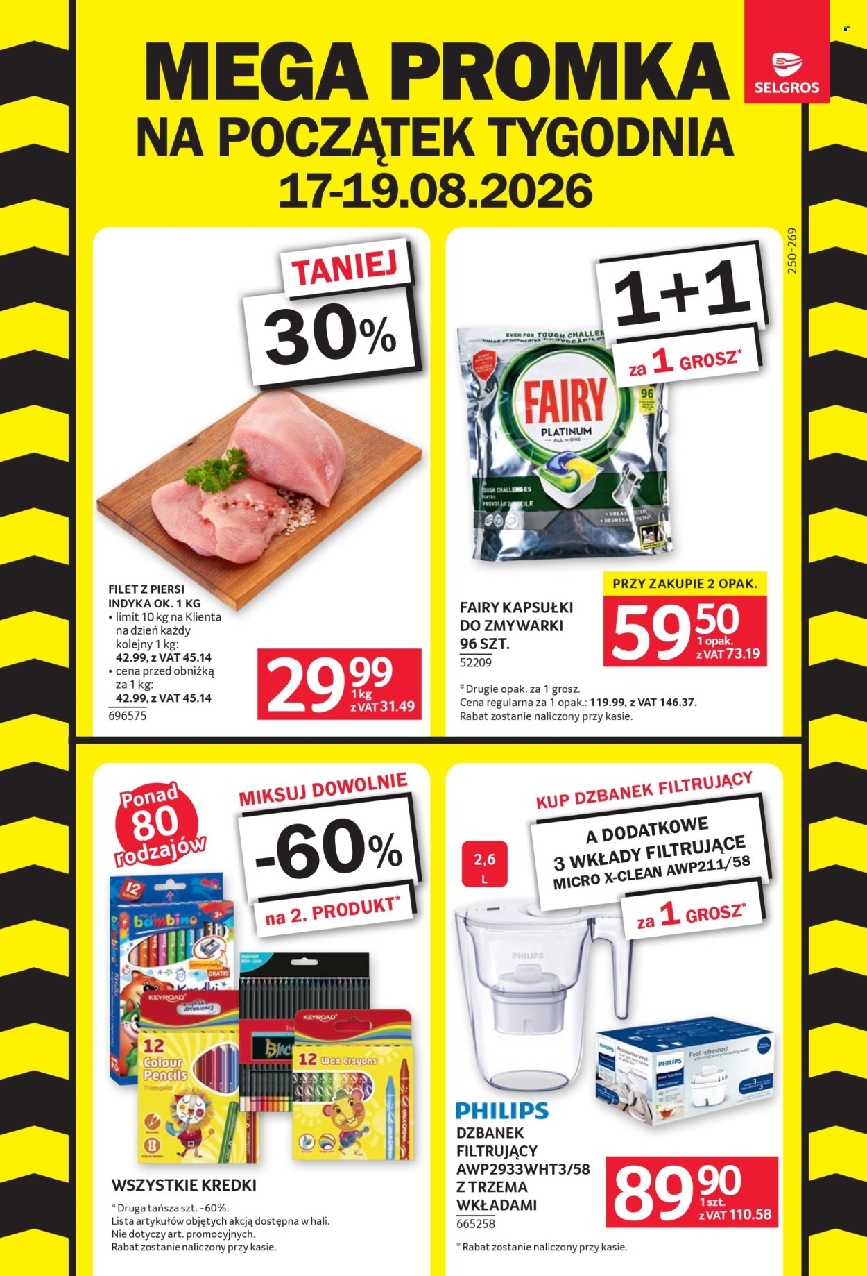 Gazetka Selgros - 17.08.2026 - 26.08.2026. Strona 1