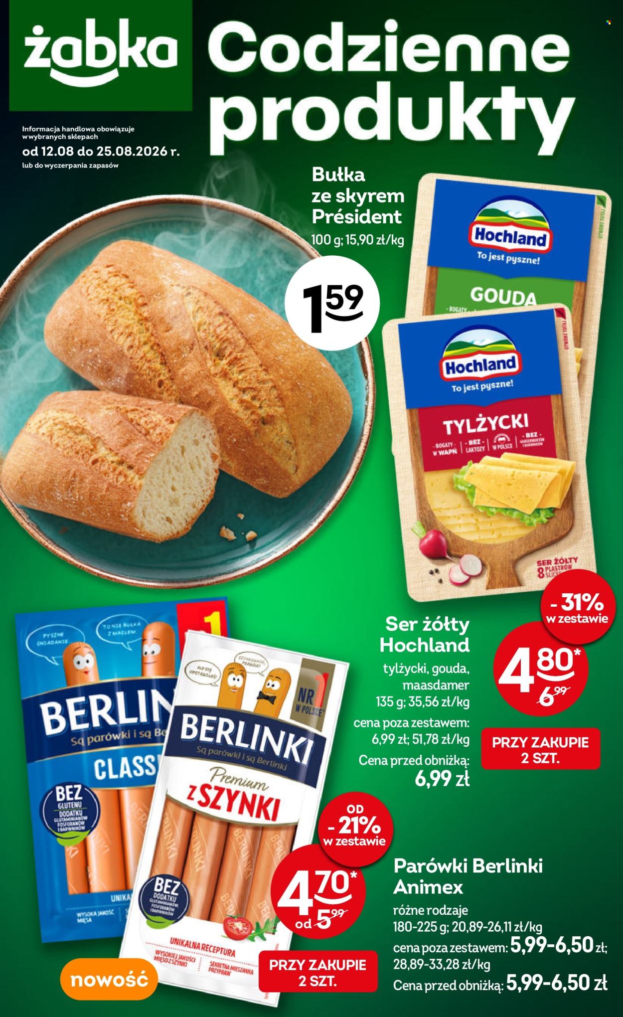 Gazetka Żabka - 12.08.2026 - 25.08.2026. Strona 1