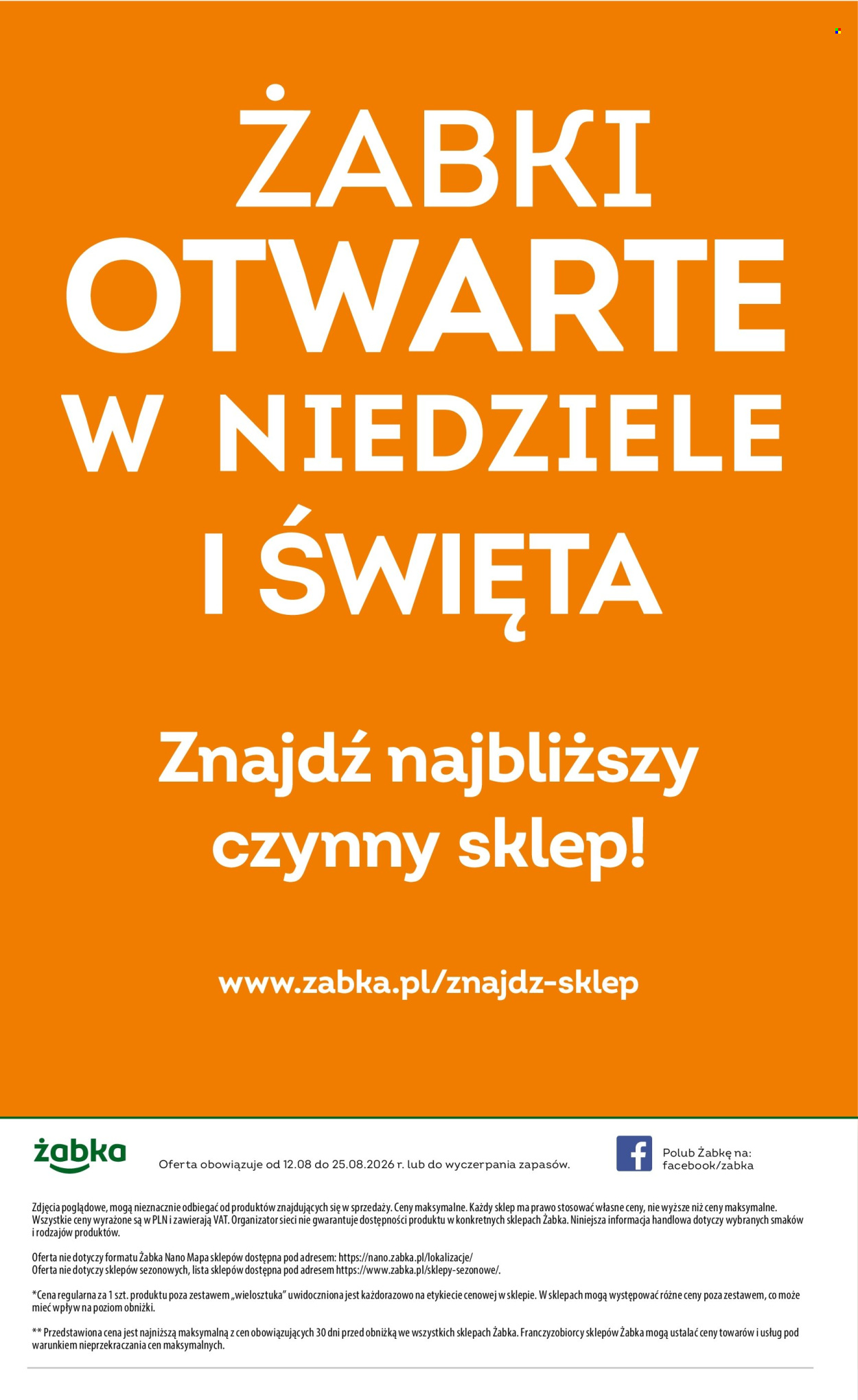 Gazetka Żabka - 12.08.2026 - 25.08.2026. Strona 18
