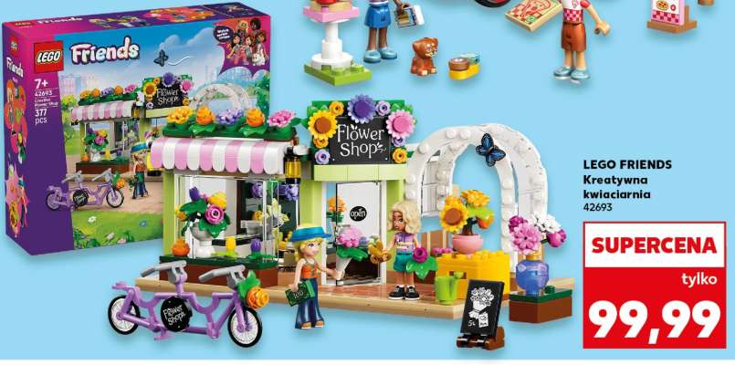 LEGO FRIENDS Kreatywna kwiaciarnia 41495