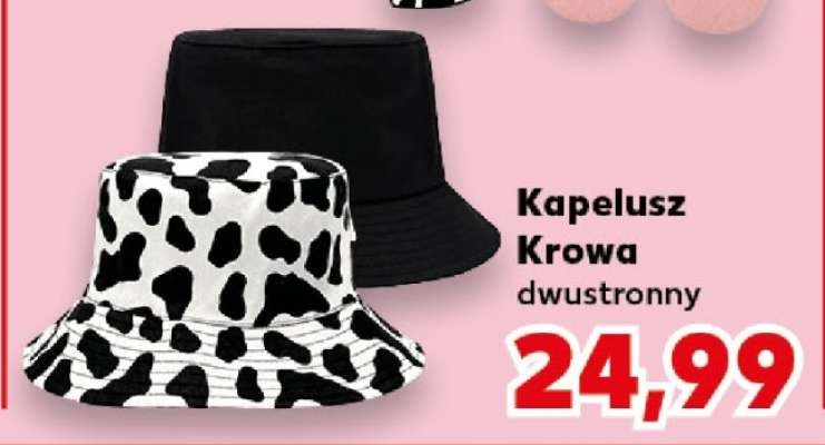 Kapelusz Krowa dwustronny