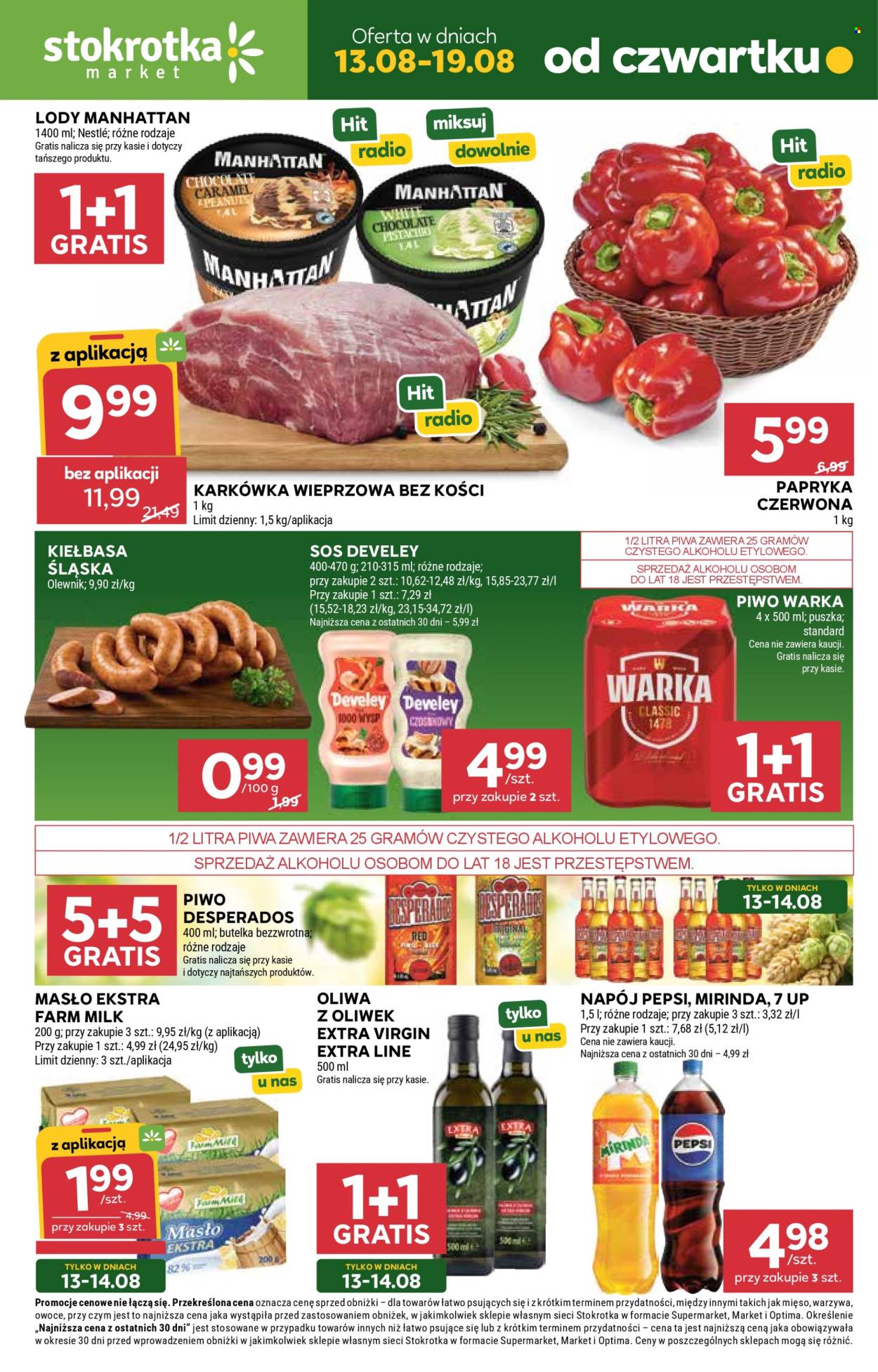 Gazetka Stokrotka Market - 13.08.2026 - 19.08.2026. Strona 1