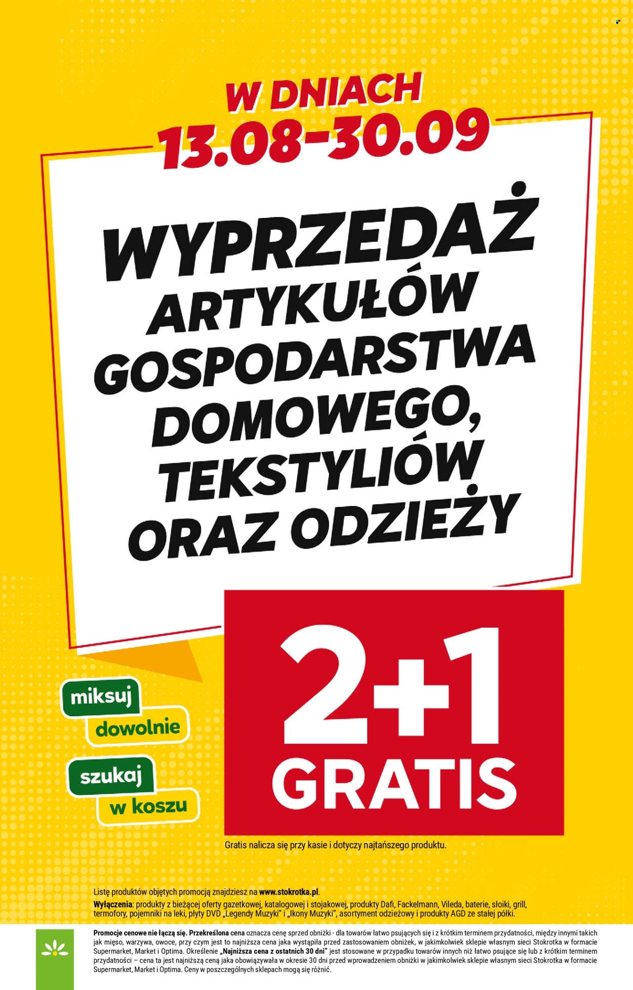 Gazetka Stokrotka Market - 13.08.2026 - 19.08.2026. Strona 3