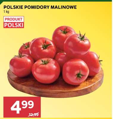 Polskie pomidory malinowe