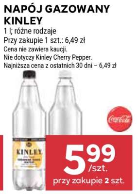 Napój gazowany Kinley