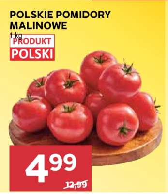 Polskie pomidory malinowe