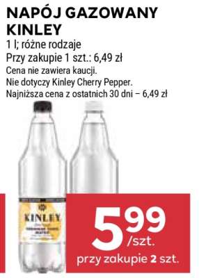 Napój gazowany Kinley
