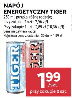 Napój energetyczny Tiger