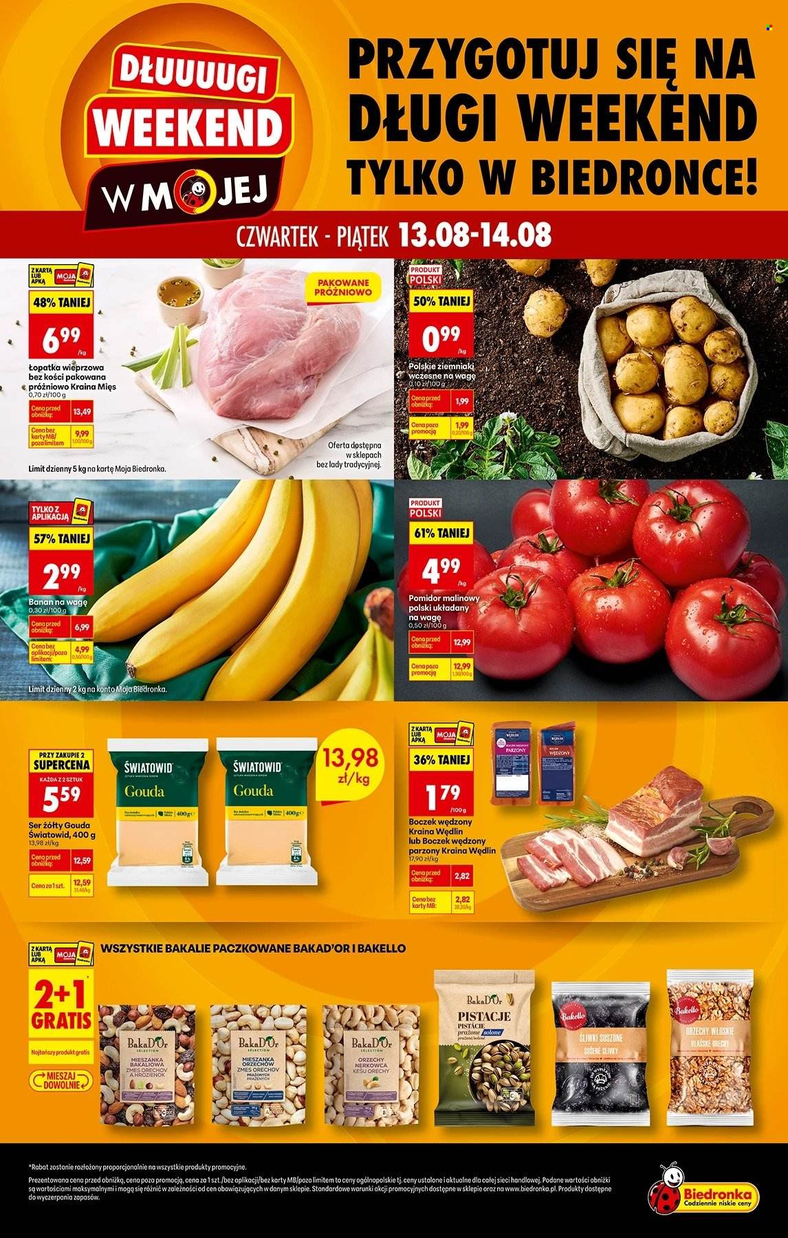 Gazetka Biedronka - 13.08.2026 - 14.08.2026. Strona 1