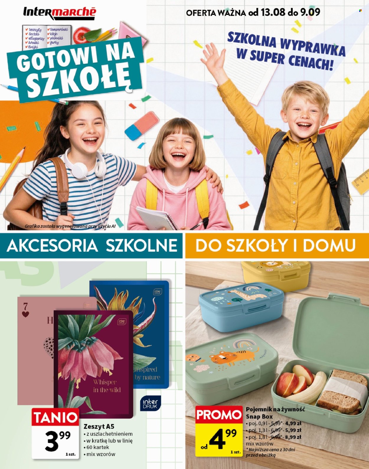 Gazetka Intermarché - 13.08.2026 - 9.09.2026. Strona 1