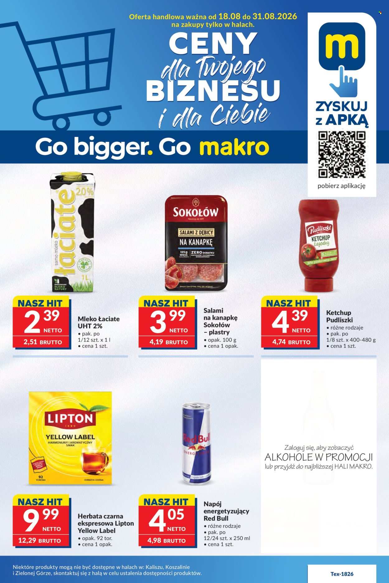 Gazetka Makro - 18.08.2026 - 31.08.2026. Strona 1