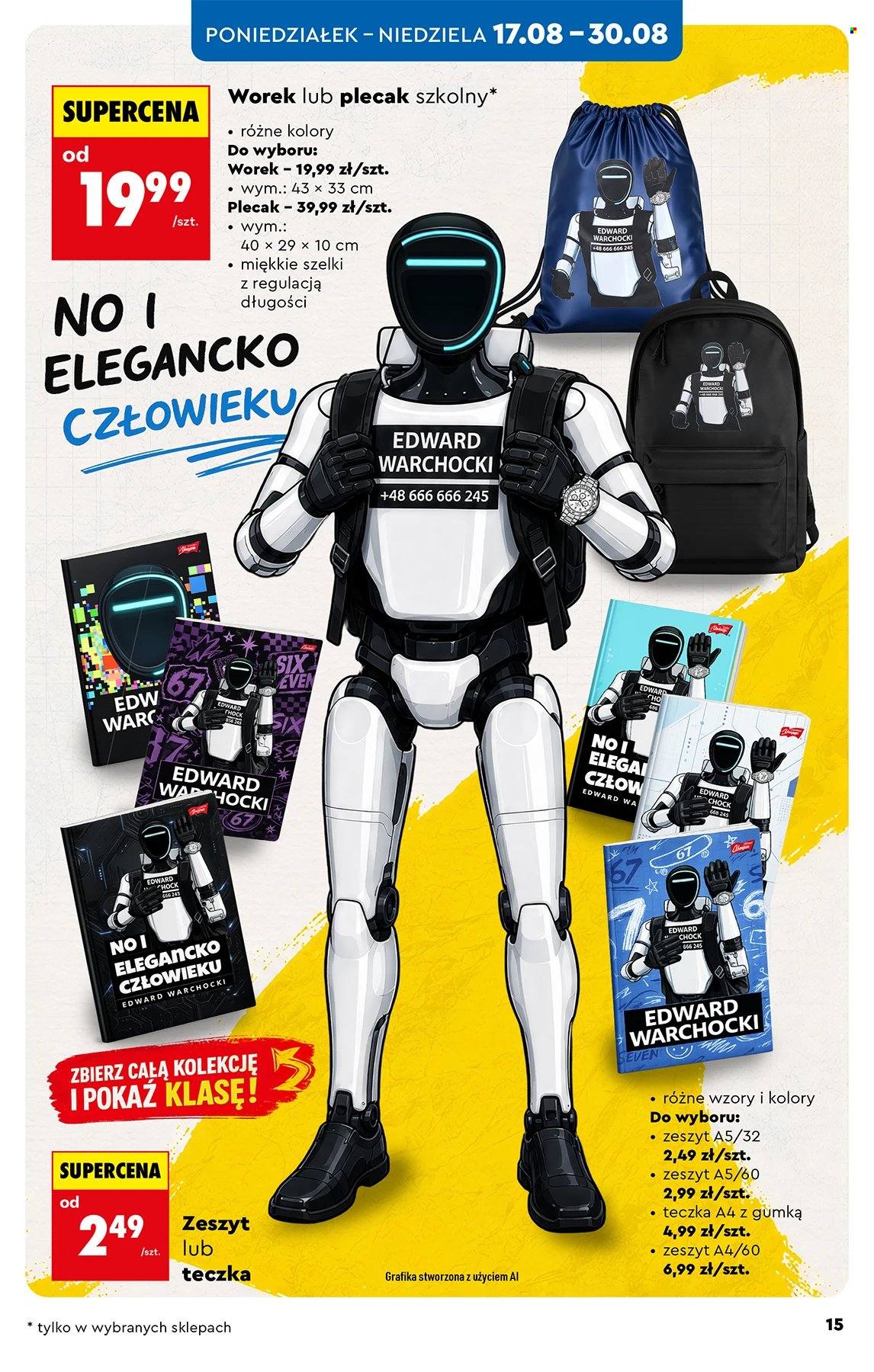 Gazetka Biedronka - 17.08.2026 - 2.09.2026. Strona 15
