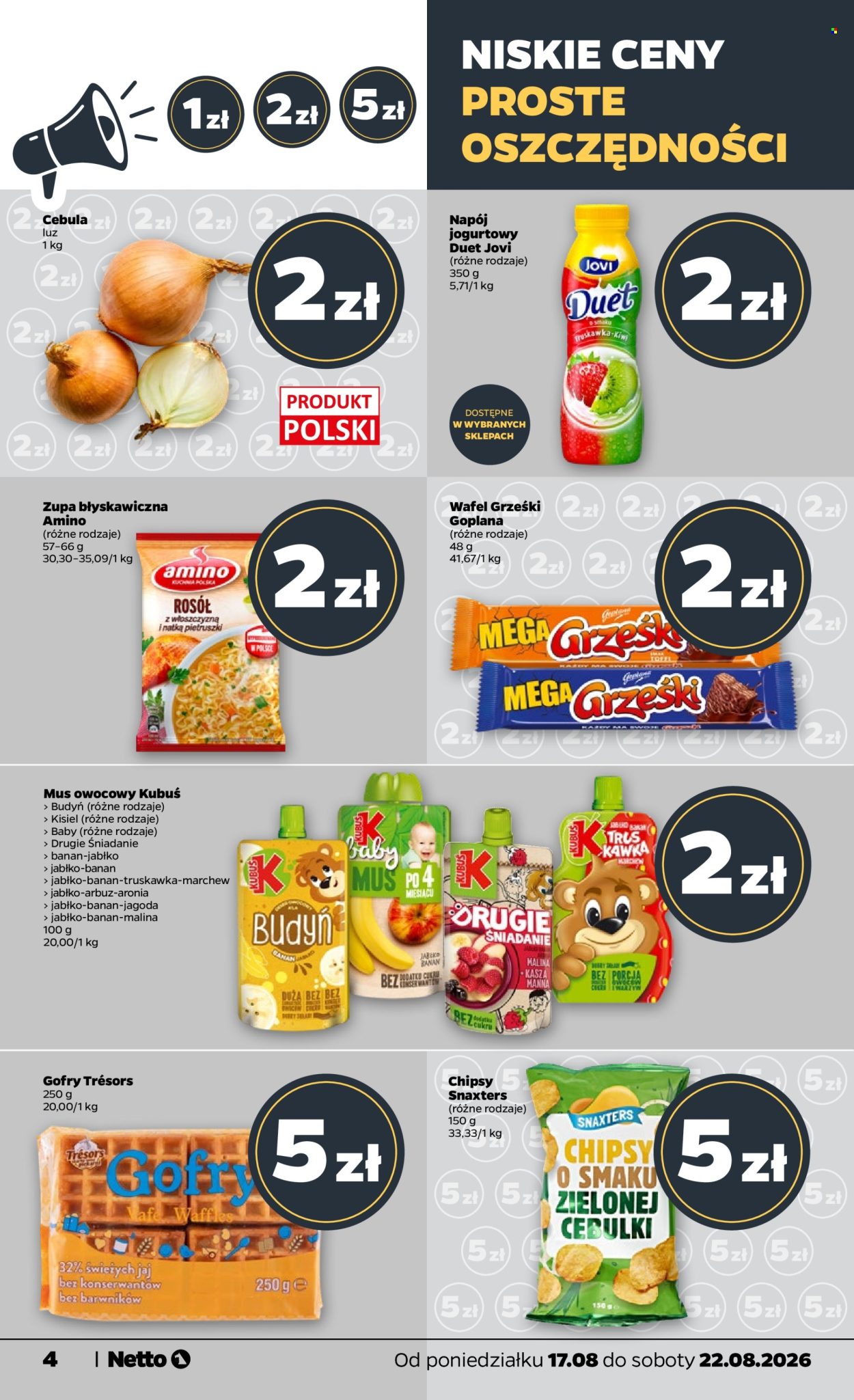 Gazetka Netto - 17.08.2026 - 22.08.2026. Strona 4