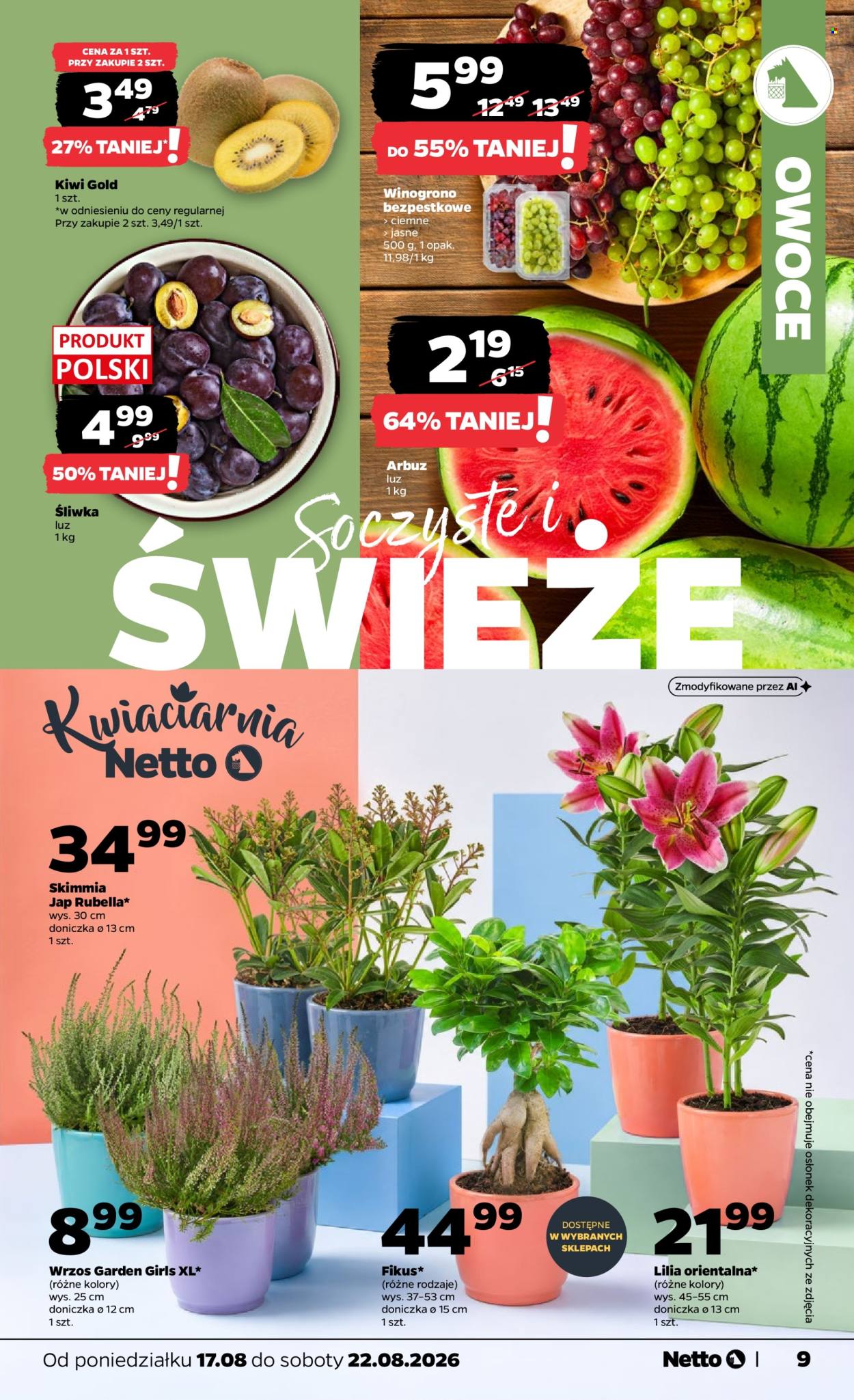 Gazetka Netto - 17.08.2026 - 22.08.2026. Strona 9