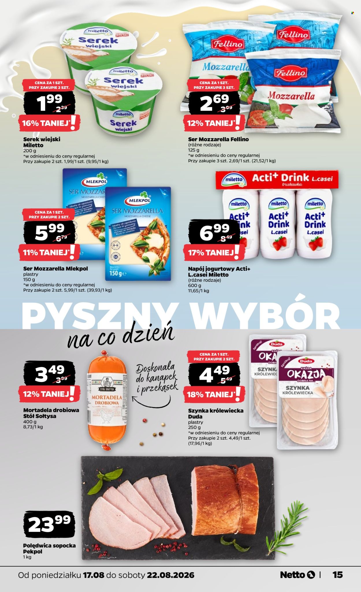 Gazetka Netto - 17.08.2026 - 22.08.2026. Strona 15