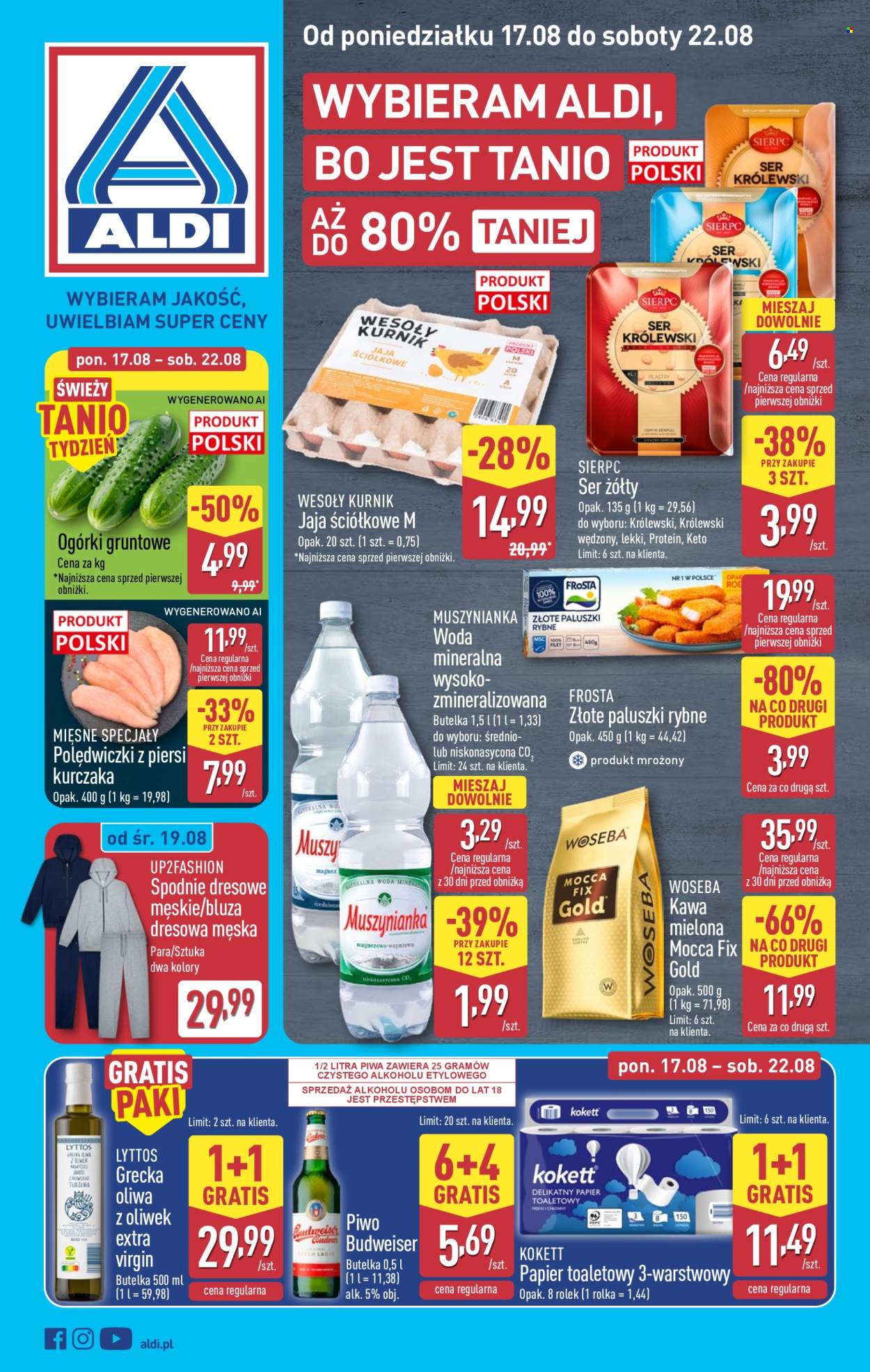 Gazetka ALDI - 17.08.2026 - 22.08.2026. Strona 1