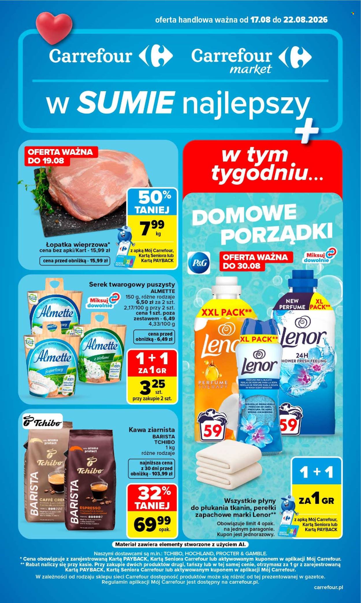 Gazetka Carrefour - 17.08.2026 - 22.08.2026. Strona 1