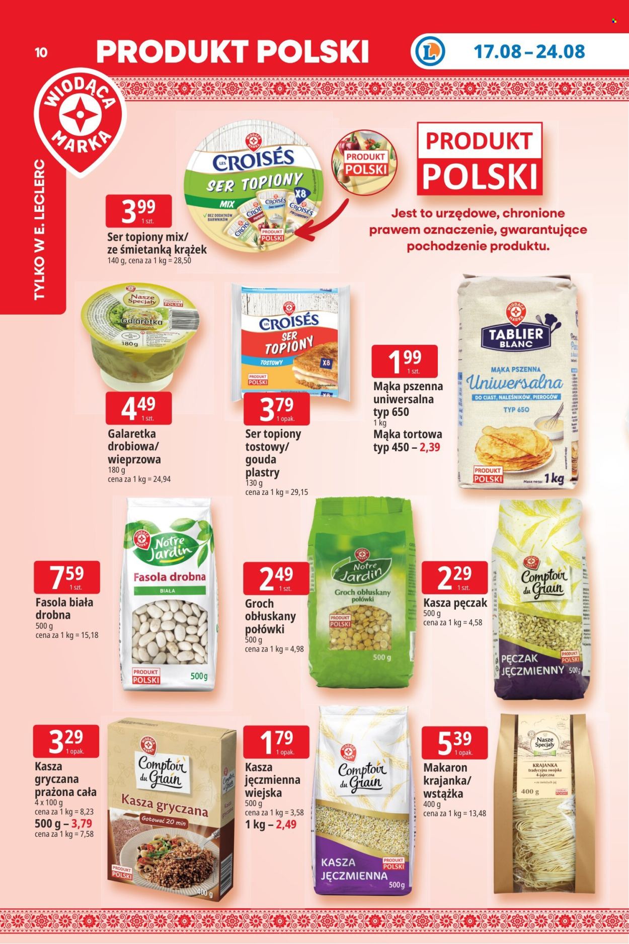 Gazetka E.Leclerc - 17.08.2026 - 24.08.2026. Strona 10