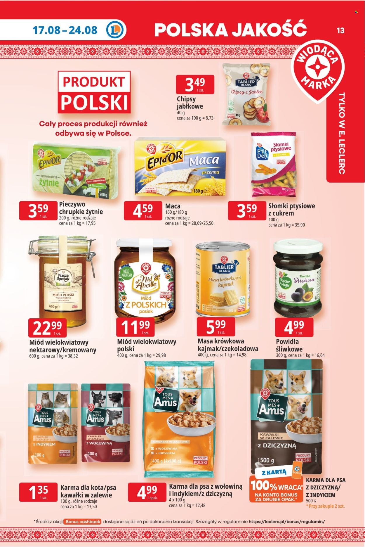 Gazetka E.Leclerc - 17.08.2026 - 24.08.2026. Strona 13