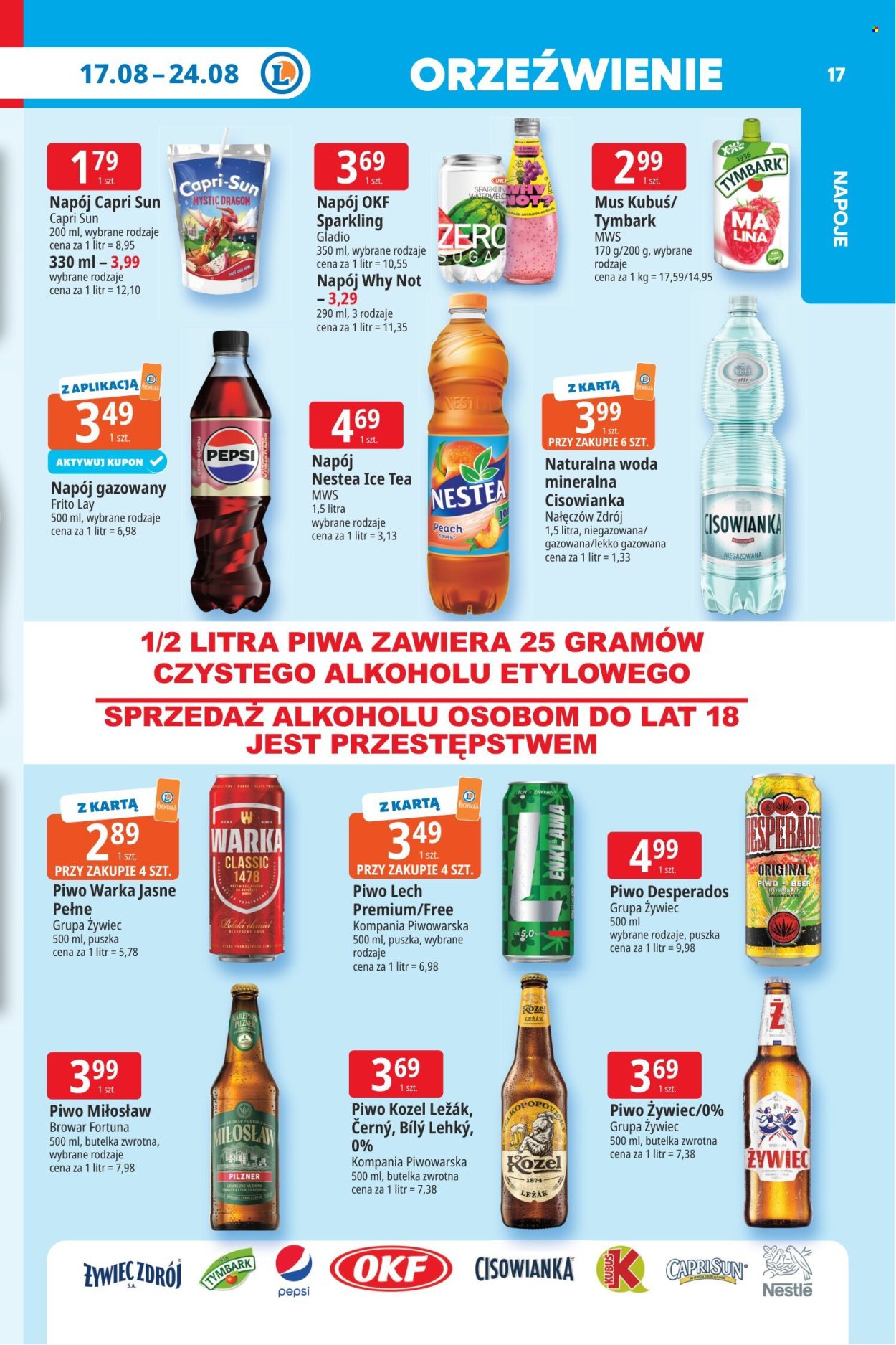 Gazetka E.Leclerc - 17.08.2026 - 24.08.2026. Strona 17