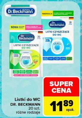 Listki do WC Dr. Beckmann