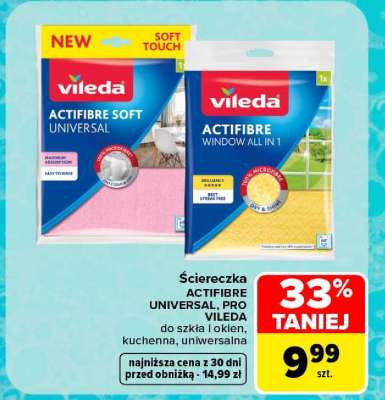 Ściereczka ACTIFIBRE UNIVERSAL, PRO VILEDA