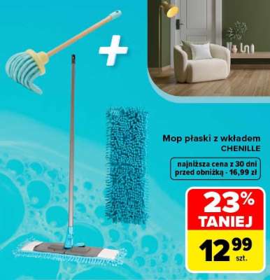 Mop płaski z wkładem