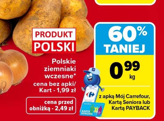 Polskie ziemniaki wczesne
