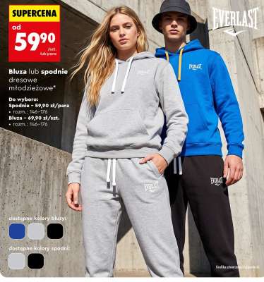 Bluza lub spodnie dresowe młodzieżowe
