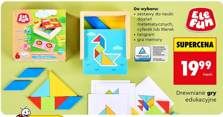 Drewniane gry edukacyjne