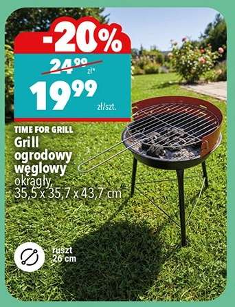 Grill ogrodowy węglowy